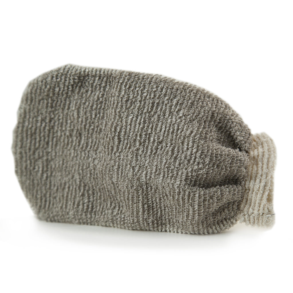 ORGANIC BATH &amp; SHOWER EXFOLIATING BODY &amp; FACIAL GLOVE