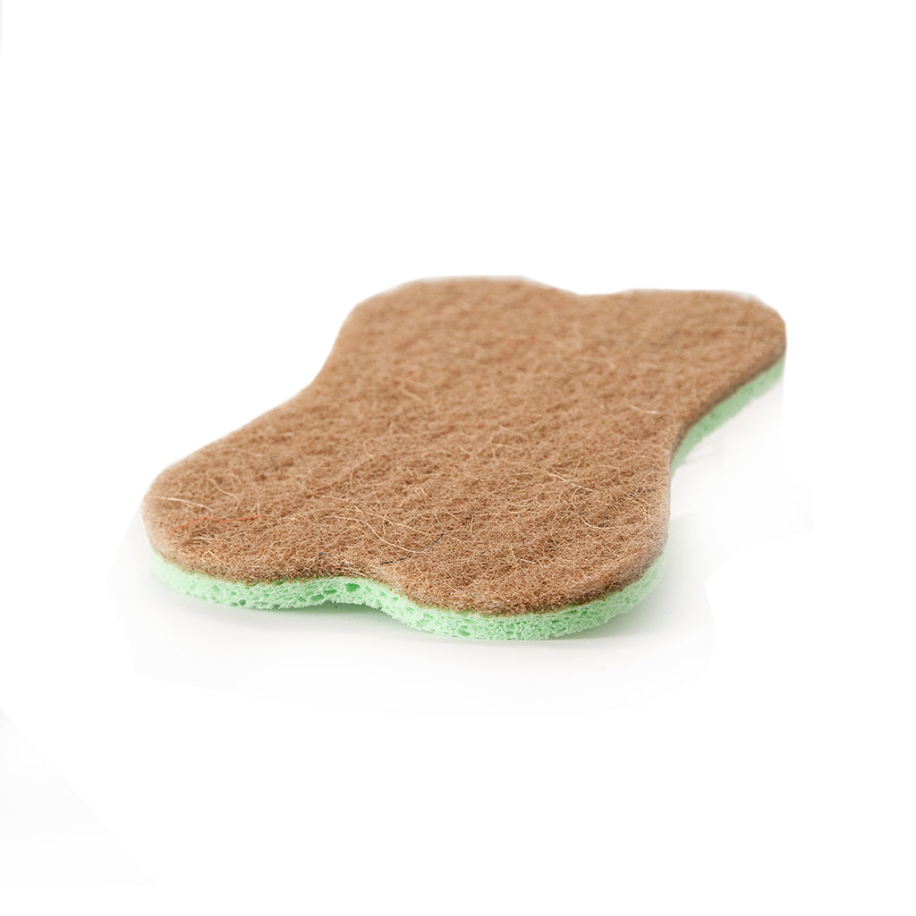 LARGE NATURAL ECO-FRIENDLY MULTI-SURFACE KITCHEN AND DISH SPONGE